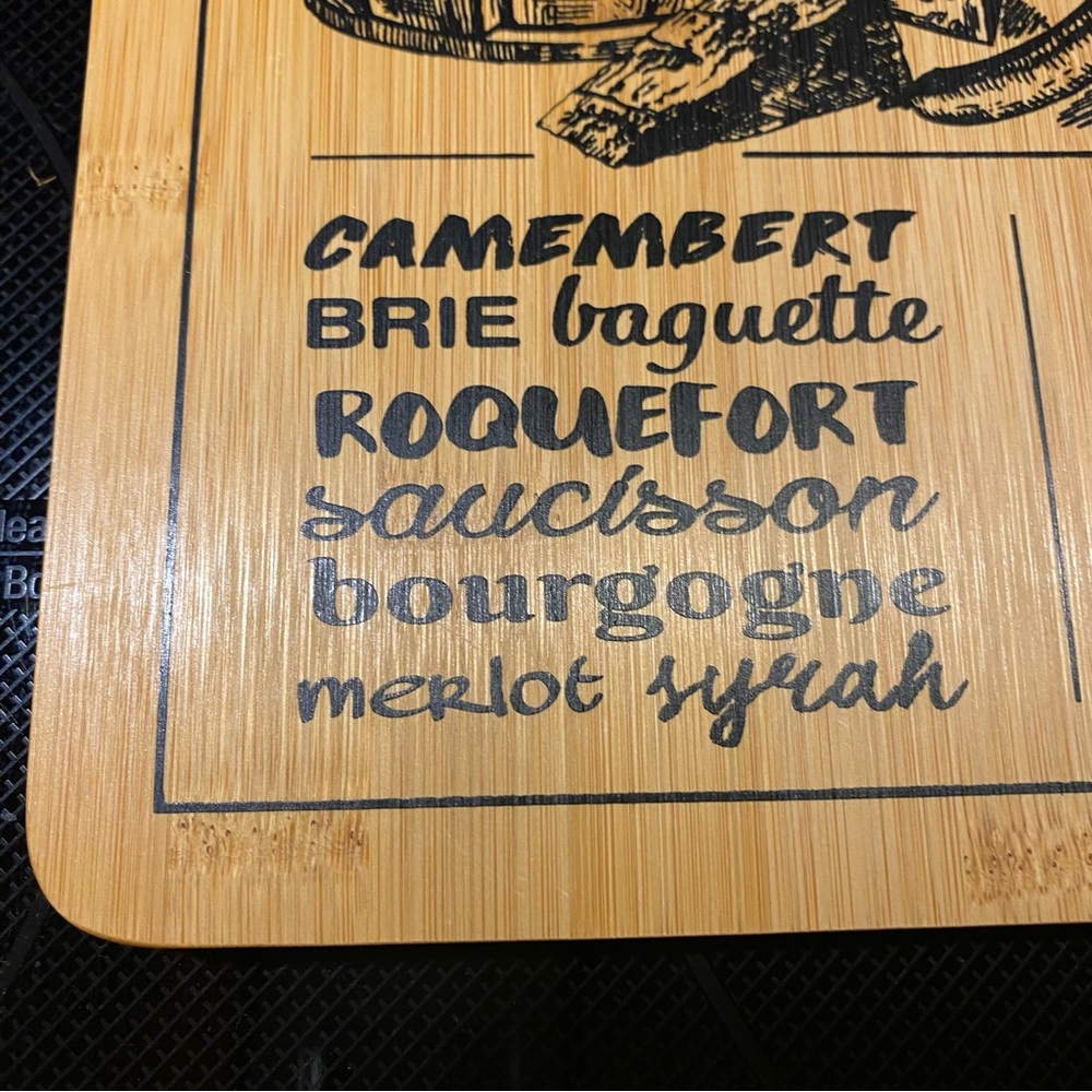 Bamboo L'APERO Kitchen Cutting Board - Picture 5 of 10